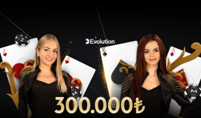 300.000 TL Nakit Ödül Evolution Blackjack'te
